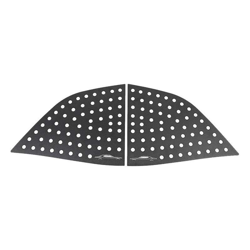 Aluminum Side Rear Window Decal Cover Decoration Trim for 2008-2019
