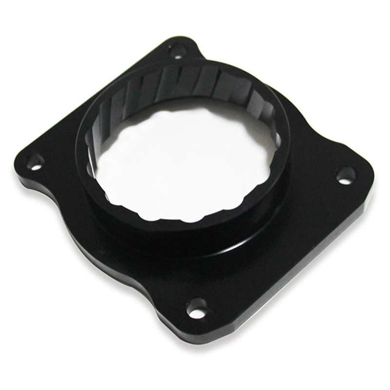 Aluminum Throttle Body Spacer for 2004-2010 5.4L 2005-2010 F250 F350 Superduty Car Accessories Black