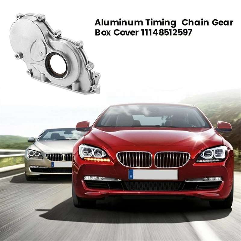 Aluminum Timing Cover 11148512597 for F20 F22 F23 F30 F45 Mini F55 2014-2021 Camshaft Timing Chain C