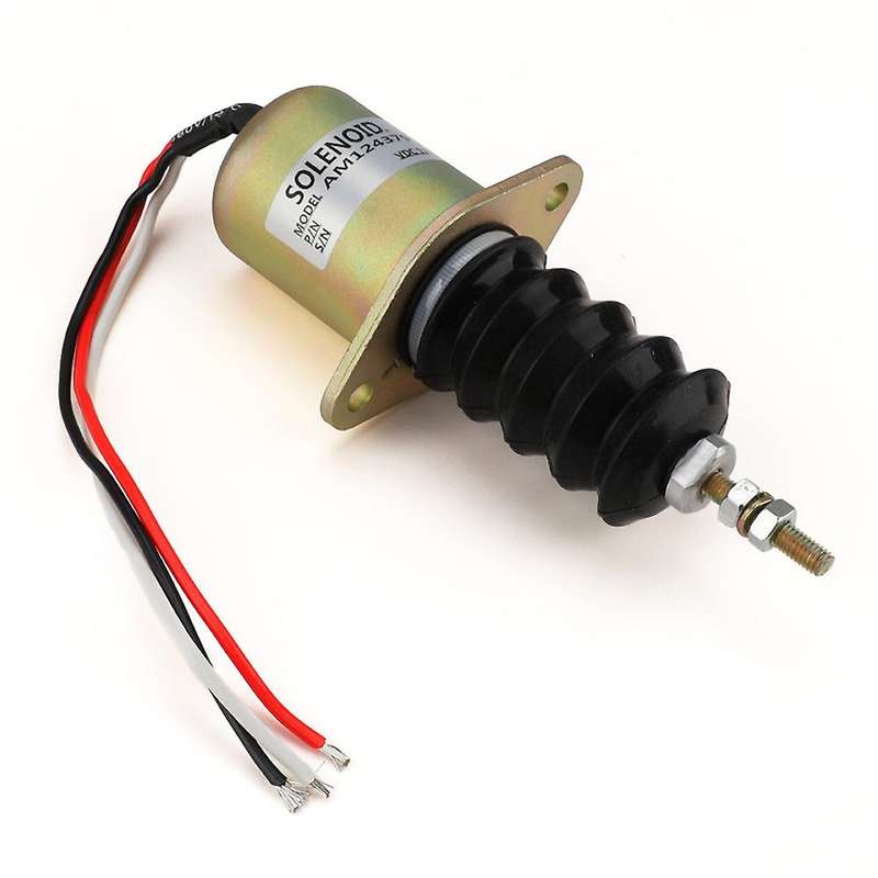 AM124379 Fuel Shut-Off Solenoid for F915 F925 F935 415 455 JD Mower