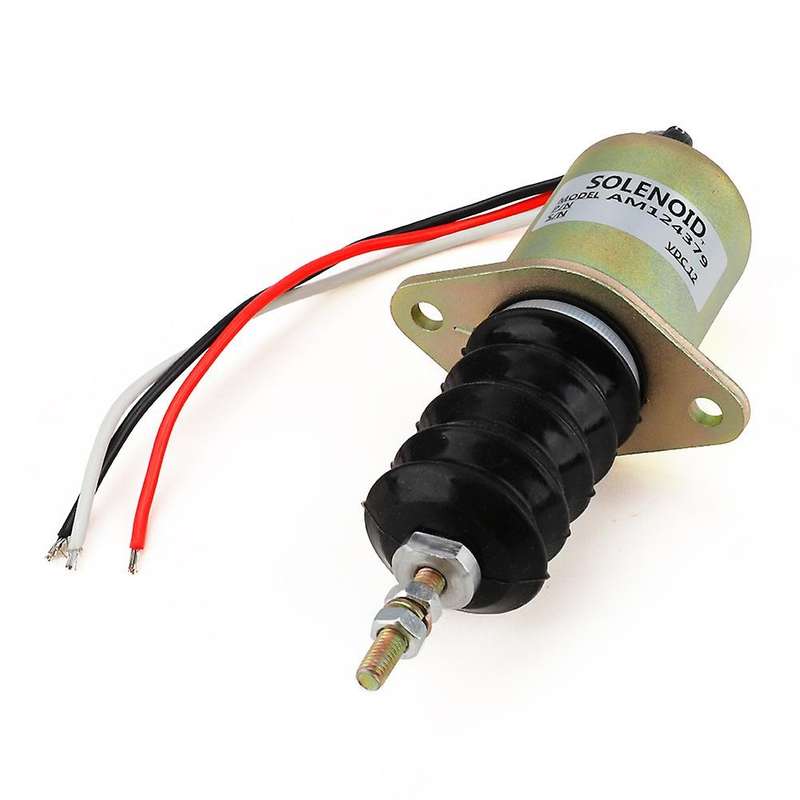 AM124379 Fuel Shut-Off Solenoid for F915 F925 F935 415 455 JD Mower