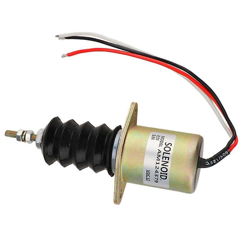 AM124379 Fuel Shut-Off Solenoid for F915 F925 F935 415 455 JD Mower
