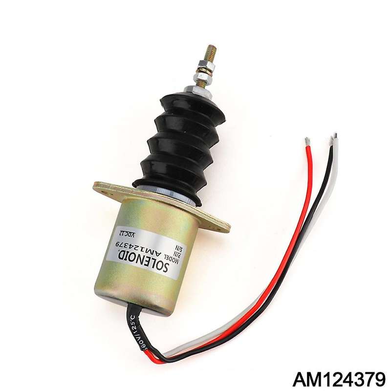 AM124379 Fuel Shut-Off Solenoid for F915 F925 F935 415 455 JD Mower