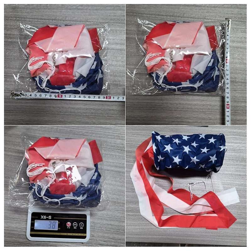 American Flag Wind Socks Outdoor Embroidered Stars and American Patriotic Accessories
