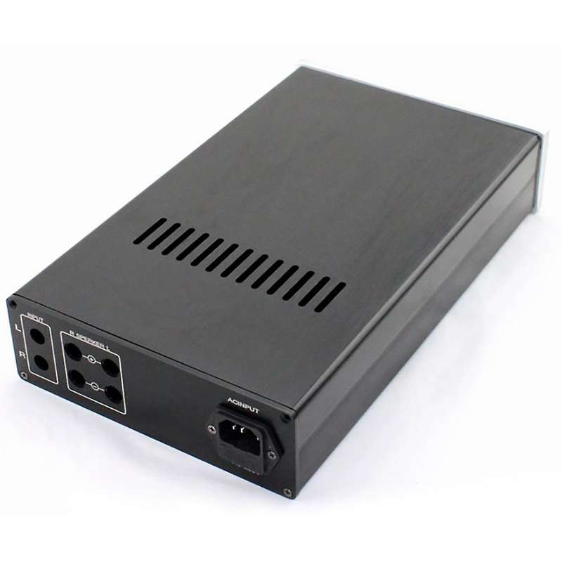 Amplifier Housing,lm3886 All Aluminum Amplifier Chassis Diy Audio Amplifier Housing with Power Outl