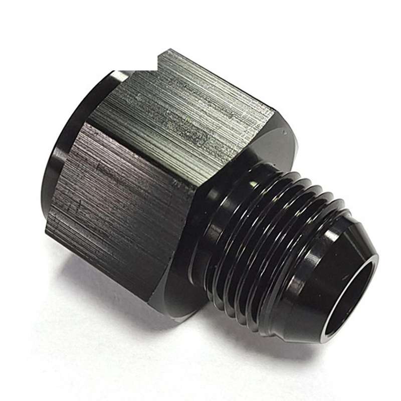AN10 Female to AN8 Male Straight Swivel Oil Fuel Hose End Reducer Fitting Rotary Joint Oil Fuel Hose