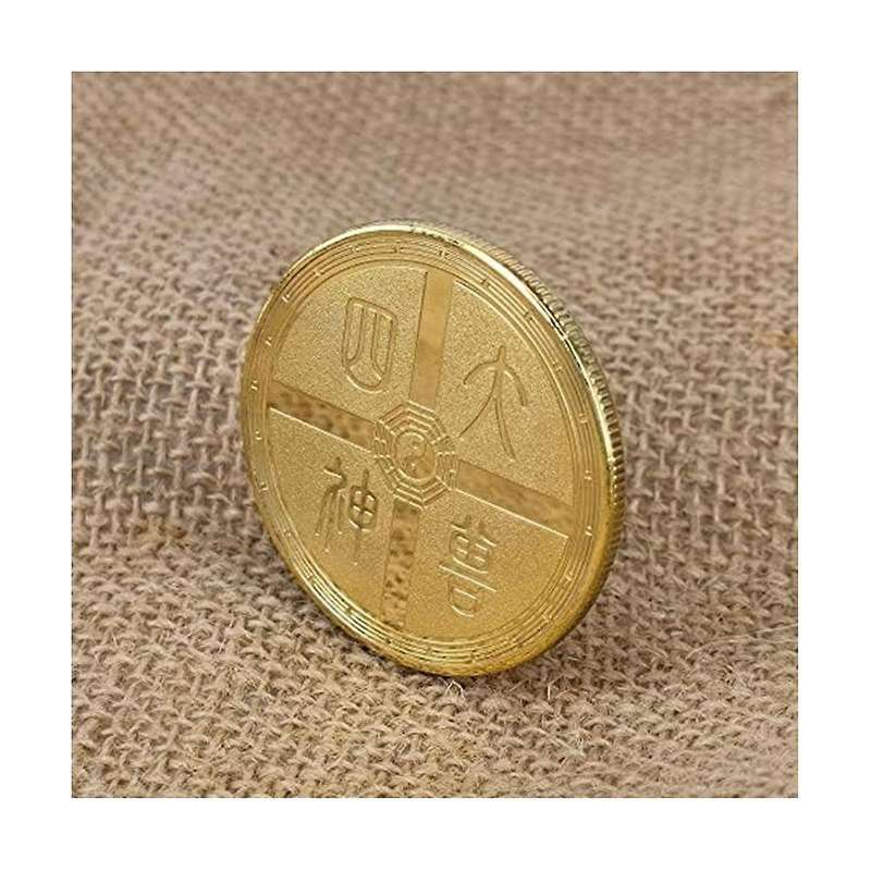 Ancient Mythical Creatures Lucky Coin Lottery Ticket Scratcher Tool