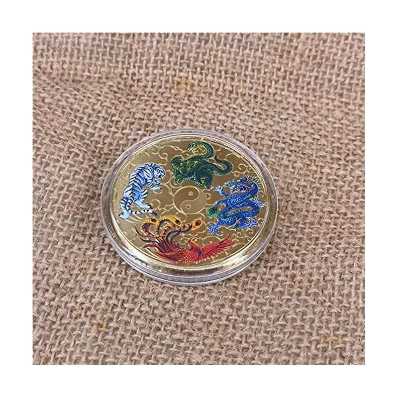 Ancient Mythical Creatures Lucky Coin Lottery Ticket Scratcher Tool