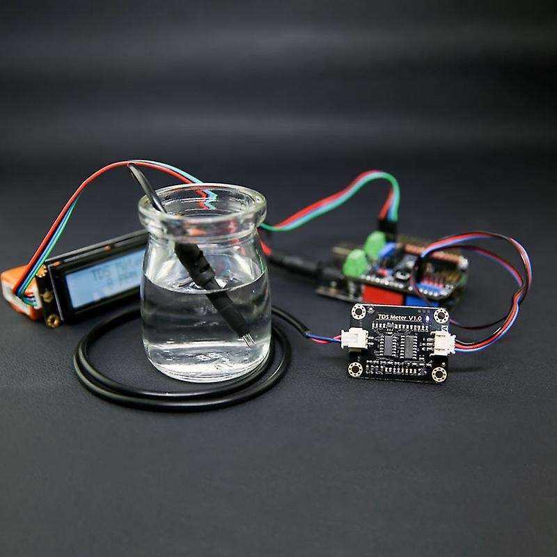 Analog TDS Sensor Module Water Quality Solubility Conductivity Easy Use Liquid Detection for
