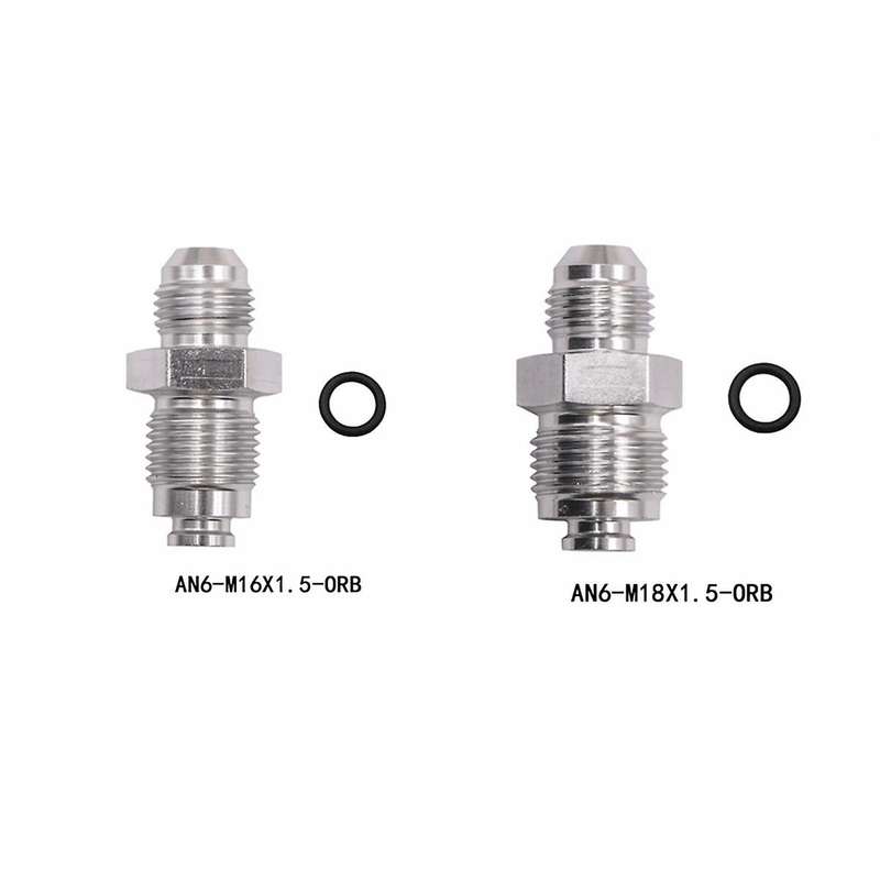 AN6 Fittings, 6AN to 16mm & 6AN to 18mm Power Steering Fittings for Power Steering Fittings Rack