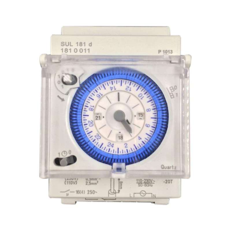 Analog Mechanical Timer Switch 110V-220V 24 hours Daily Programmable 15min Setting Time Switch Relay