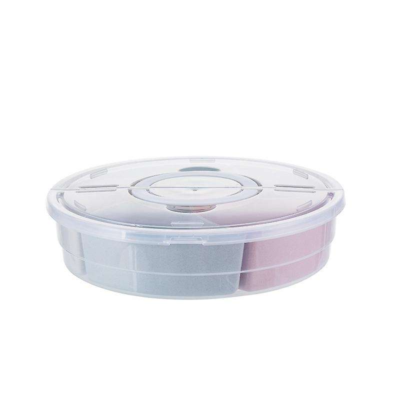 and Nut Serving Container, Appetizer Tray with Lid,Multi Sectional Nuts and Serving Tray with Lid