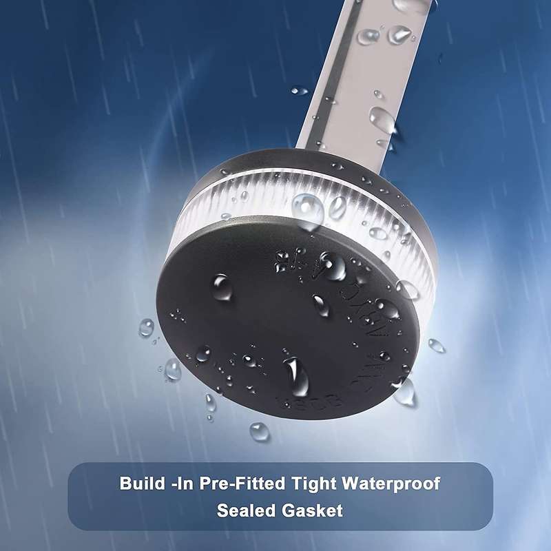 Anchor Light LED Marine Stern Light for Boat All Around Light White Adjustable Fold Down Stainless S