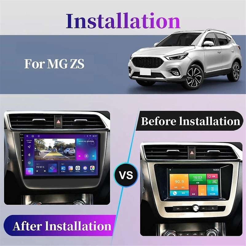Android 13 Car Radio for MG ZS 2017-2021 2G+32G Car Stereo Multimedia Navigation GPS Video Player Wi