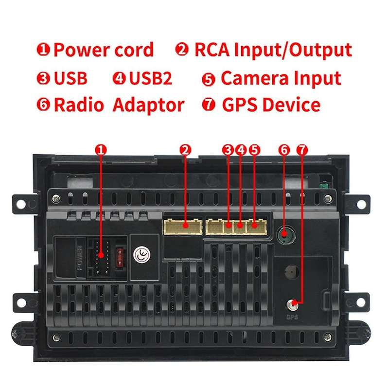 Android 13 Car Radio for /F250/ 2004-2014, Wireless Carplay&Android Auto 7 Inch Touchscreen 2G+32G S