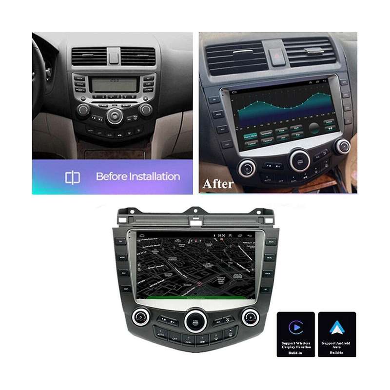 Android 11 Car Radio for Accord 7 2003-2007 2 Din Multimedia Player Wifi Gps Carplay Head Unit Auto