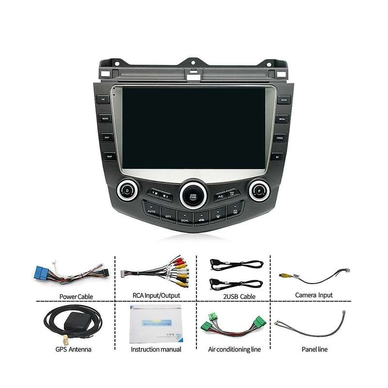 Android 11 Car Radio for Accord 7 2003-2007 2 Din Multimedia Player Wifi Gps Carplay Head Unit Auto
