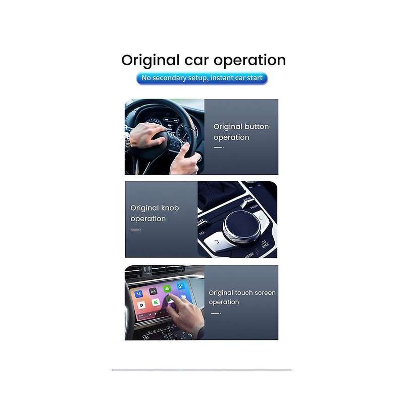 Android 11 Carplay Ai Box 2g+16g Wireless Android Auto & Carplay Qcm2290 for +