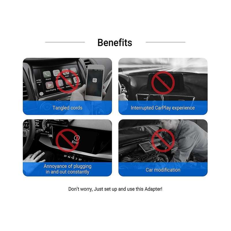 Android Ai Box Wireless CarPlay Adapter Android Auto for Universal Car Multimedia Video Player