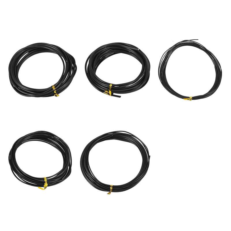 Anodized Aluminum Bonsai Training Wire 5-Size Set-1.0Mm,1.5Mm,2.0Mm,2.5Mm,3.0Mm(147 Feet Total)-Cho