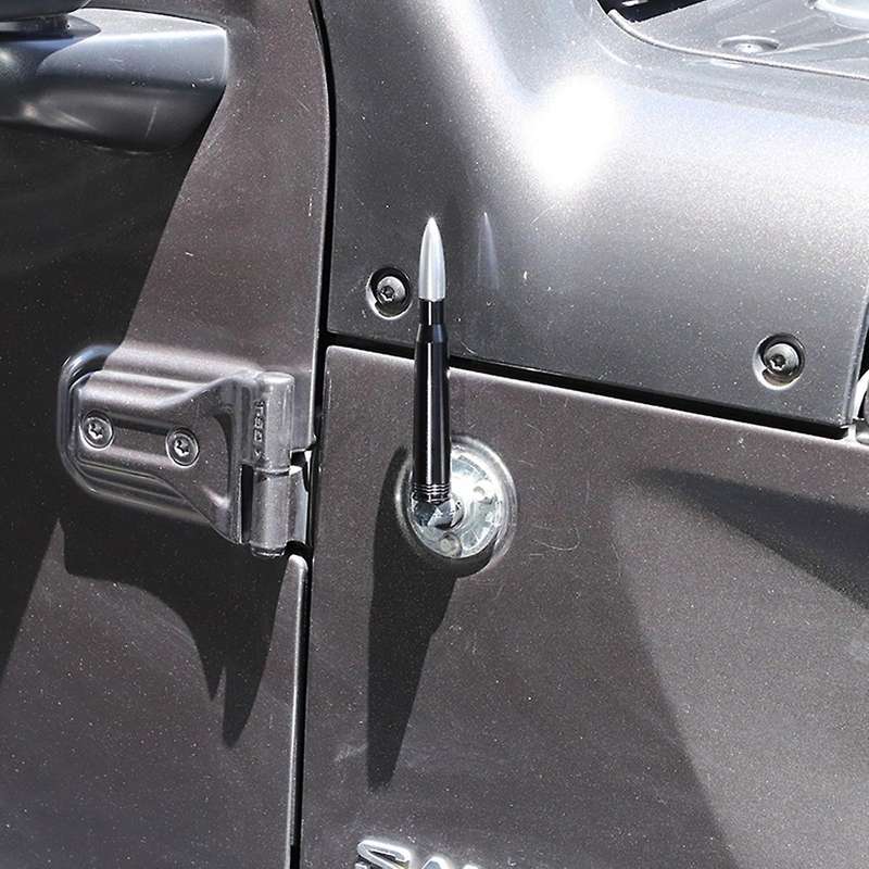 Antenna Replacement Short Radio Antenna for F250 Super Duty RAM 1500 2500 3500, Silver