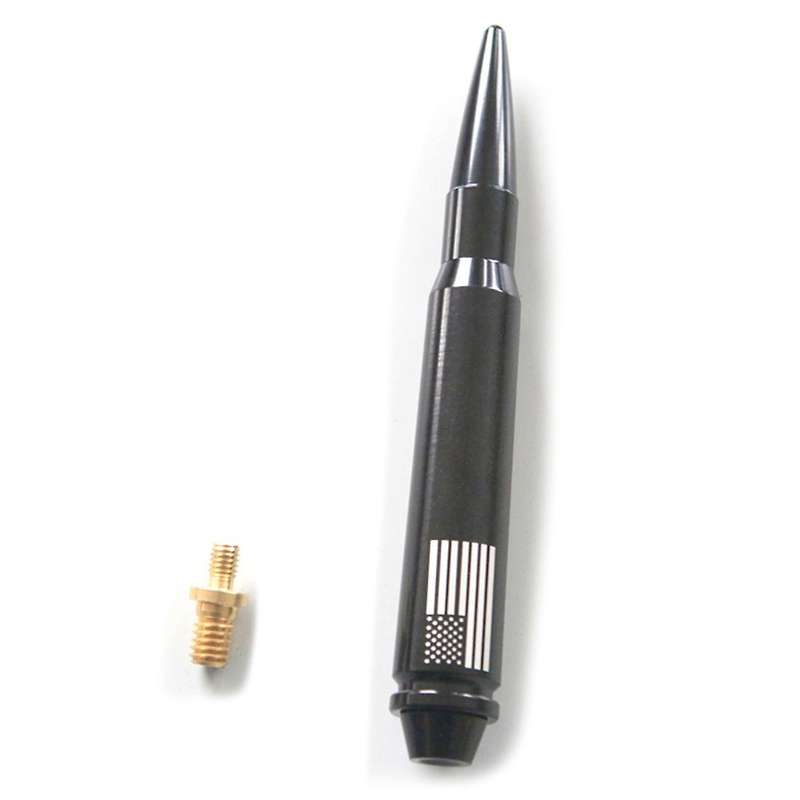 Antenna Mast for Wrangler Jk Jl Tj Jt 1997-2021 Heavy Gauge Billet Aluminum Aerial Replacement