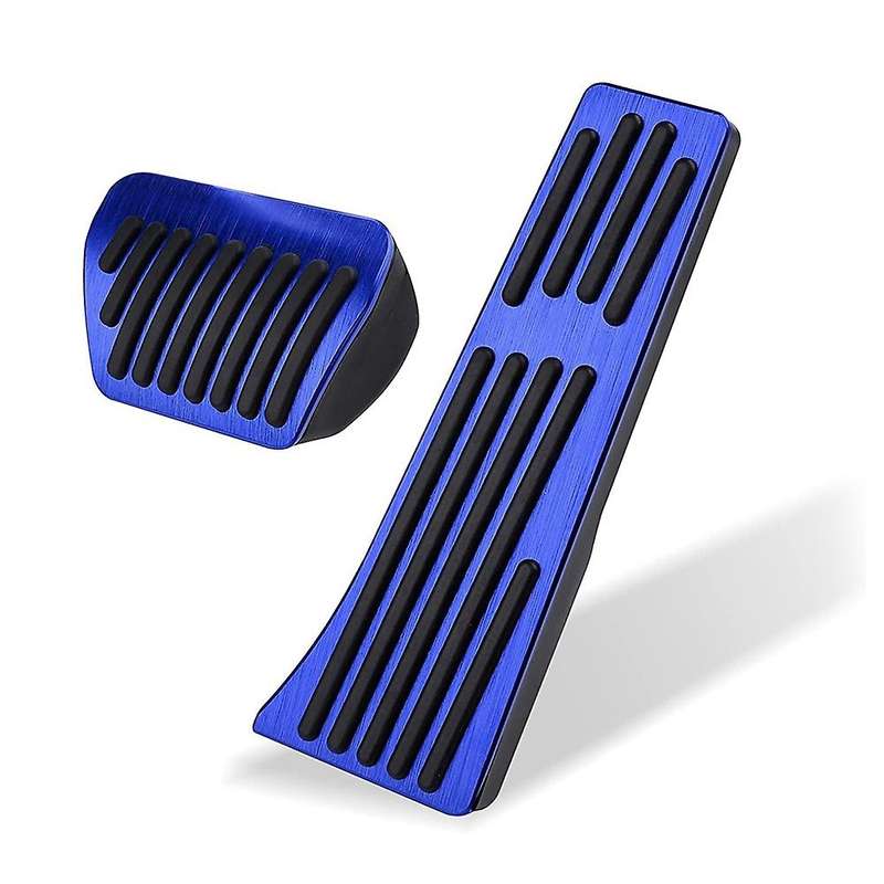 Anti- Foot Pedals Aluminum Brake and Gas Accelerator Pedal Cover Pad for 1 2 3 4 5 6 7 Series X3 X4