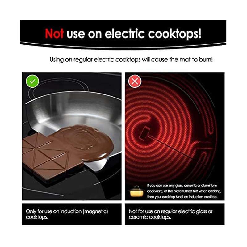 Anti- Silicone Anti-scratch Protector for Induction Cooktop, Blue (52 X 78 Cm)