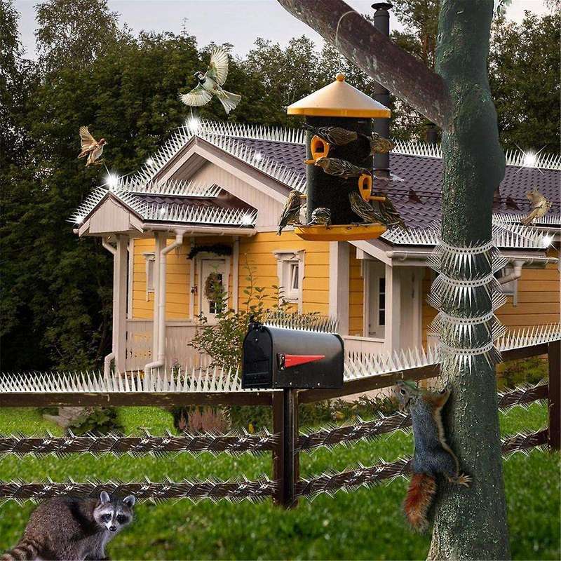Anti Rat Snake Squirrel Baffle Blocks the Rat Crawling Natural Gas Water Pipe Air Conditioning Stab
