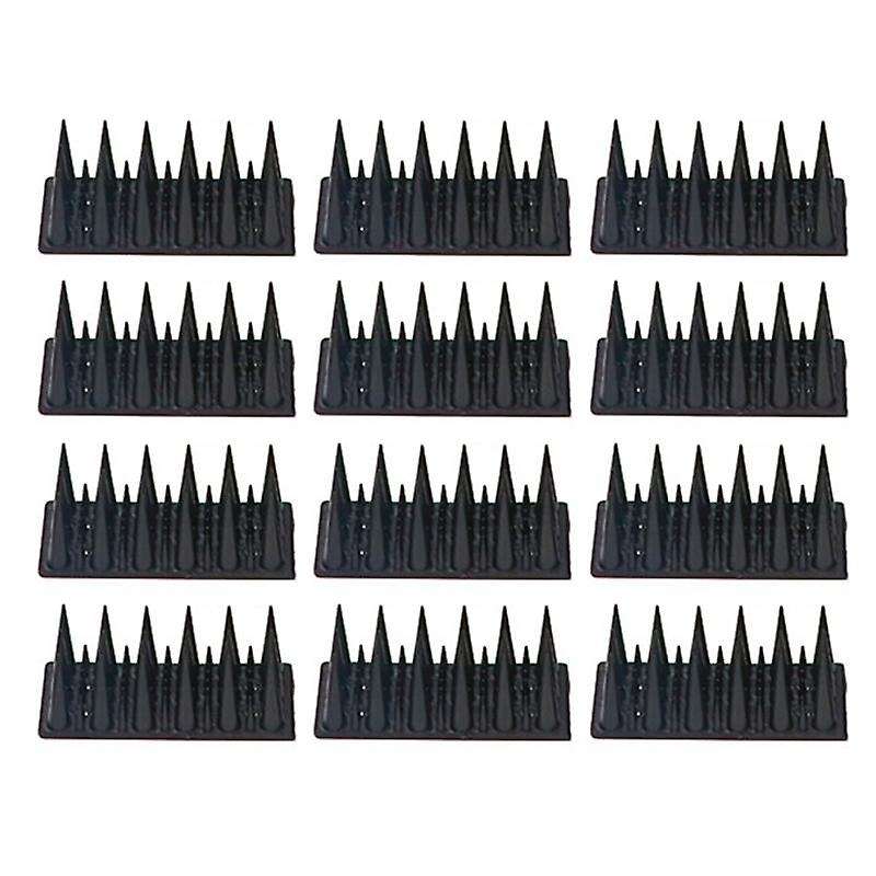 Anti-Bird Thorn Plastic Bird Thorn 12 Pieces 4.8 Meters Anti-Bird Nail Squirrel Deterrent Can Repel