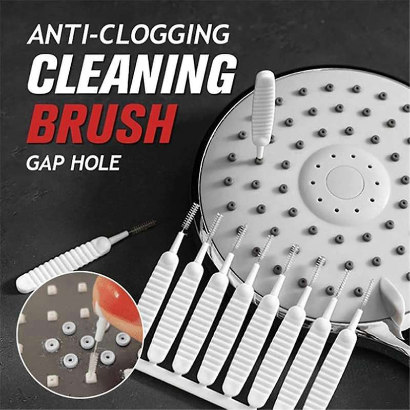 Anti-Clogging Cleaning Brush,Shower Head Cleaning Brush for Small Hole Shower Head Multifunctional H