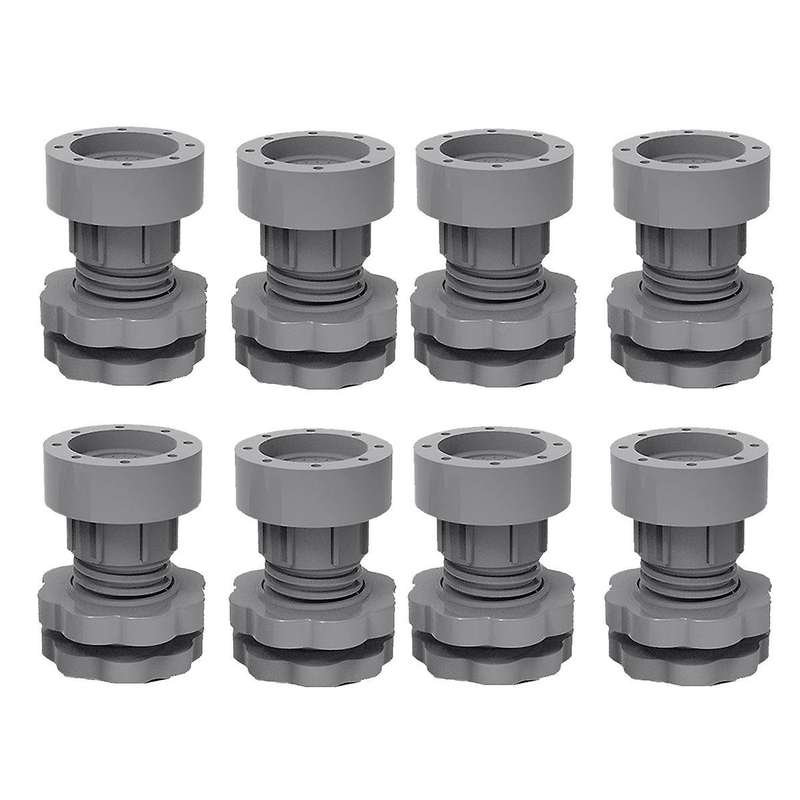 Anti Vibration Pads for Washing Machine Support, Adjustable Dryer Shock and Noise Cancelling Pads, W