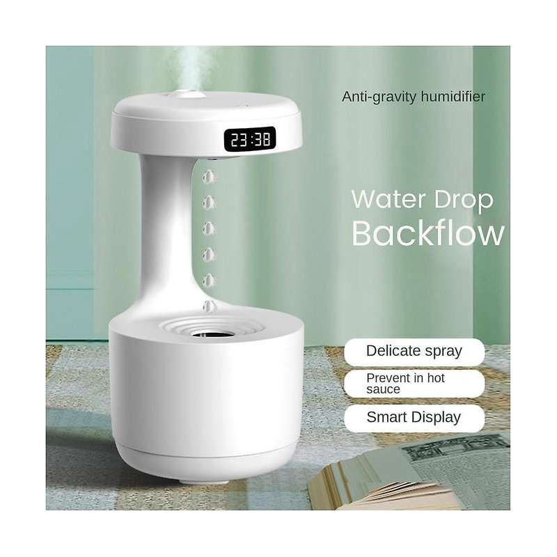 Anti-gravity Air Humidifier Water Drop Perfume Aromatherapy Humidifiers Working 8 Hours Office