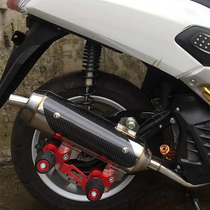 Anti-fall Rod Exhaust Pipe Anti-fall Rod Exhaust Frame Anti-fall for Nvx155 Xmax300 Aerox Pcx Red