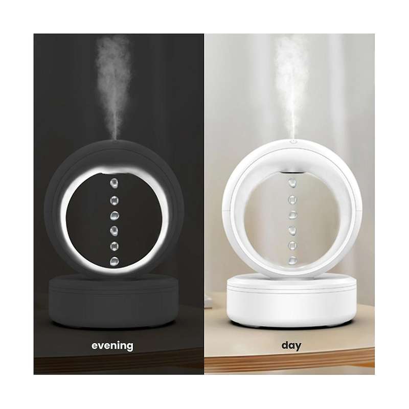 Anti-gravity Inverted Water Droplets High Mist Volume Essential Oil Aromatherapy Ambient Light Spray