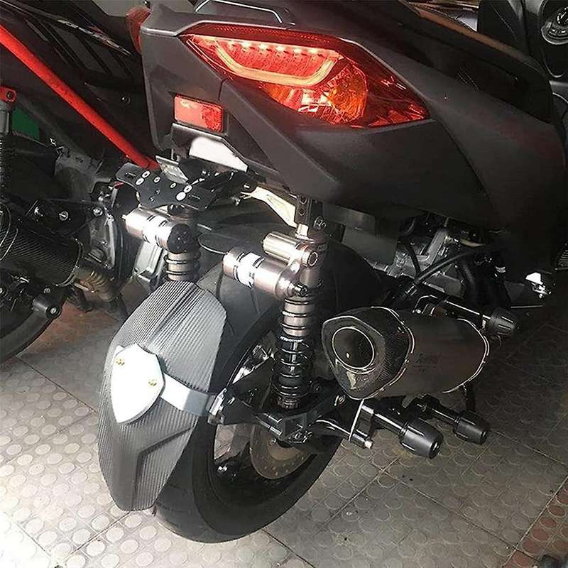 Anti-fall Rod Exhaust Pipe Anti-fall Rod Exhaust Frame Anti-fall for Nvx155 Xmax300 Aerox Pcx Black