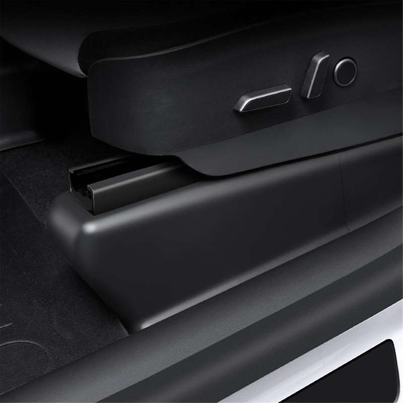 Anti-Kick Corner Protector Under Seat Slide Rail All-Inclusive Corner Protector for Model Y Modifica