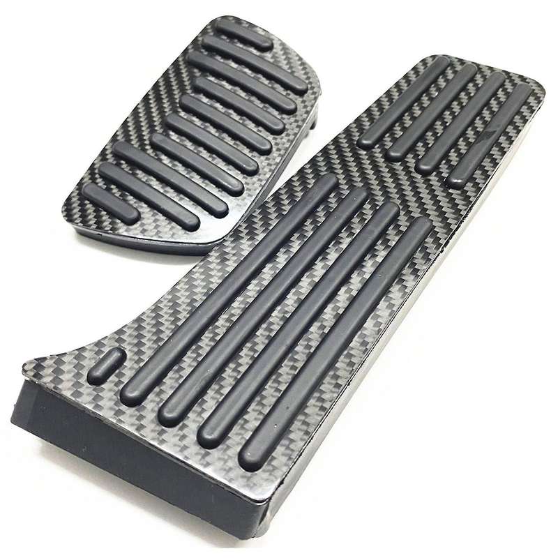 Anti-Slip Brake and Gas Accelerator Pedal Covers Foot Pedal Pads Kit for 2019 2020 2018-2020