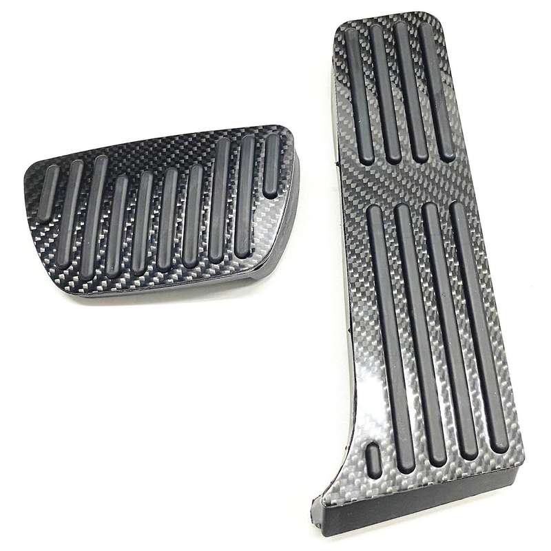Anti-Slip Brake and Gas Accelerator Pedal Covers Foot Pedal Pads Kit for 2019 2020 2018-2020
