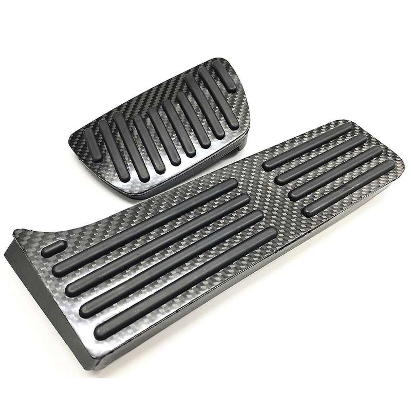 Anti-Slip Brake and Gas Accelerator Pedal Covers Foot Pedal Pads Kit for 2019 2020 2018-2020