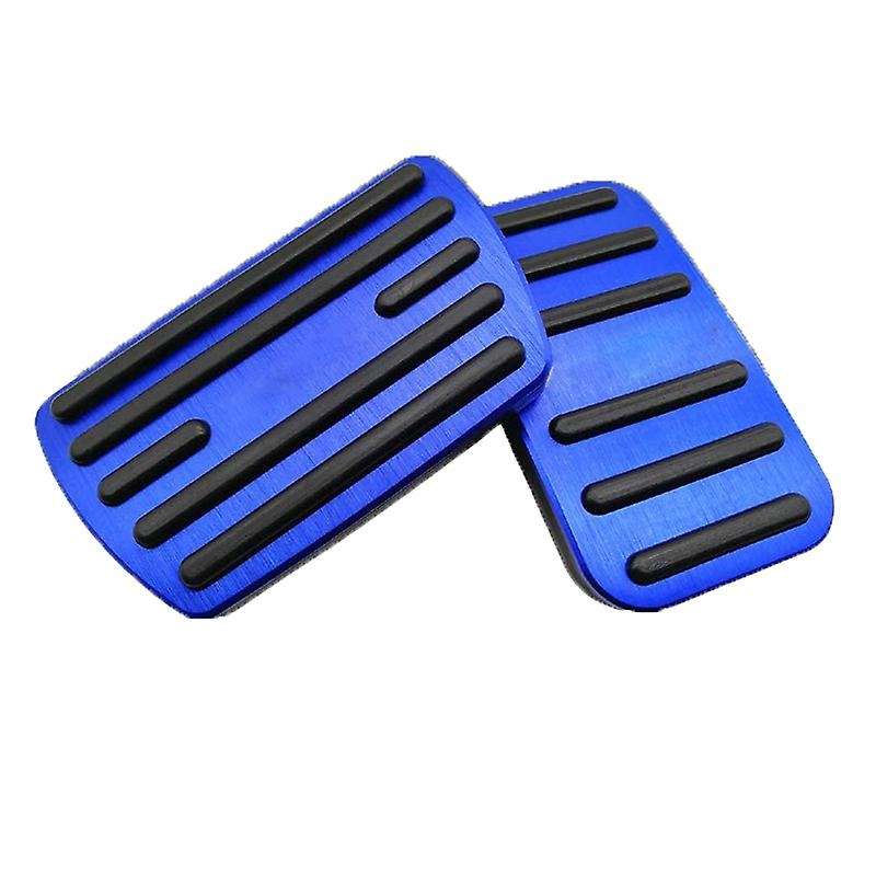 Anti-Slip Performance Foot Pedal Pads for 10Th ,Auto No Drilling Aluminum Brake and Accelerator Peda
