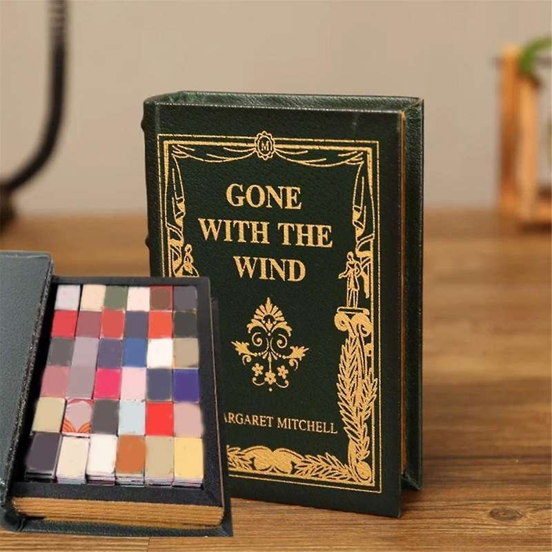Anxiety Book Box Shake Away Your Anxiety with Minibooks, BookBox Decoration, Book Lover Christmas Or