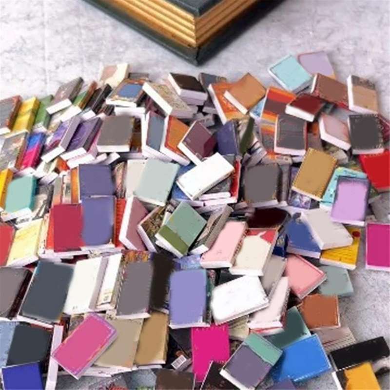 Anxiety Book Box Shake Away Your Anxiety with Minibooks, BookBox Decoration, Book Lover Christmas Or