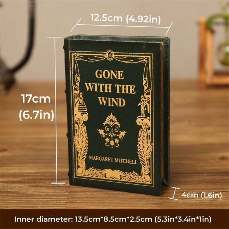 Anxiety Book Box Shake Away Your Anxiety with Minibooks, BookBox Decoration, Book Lover Christmas Or