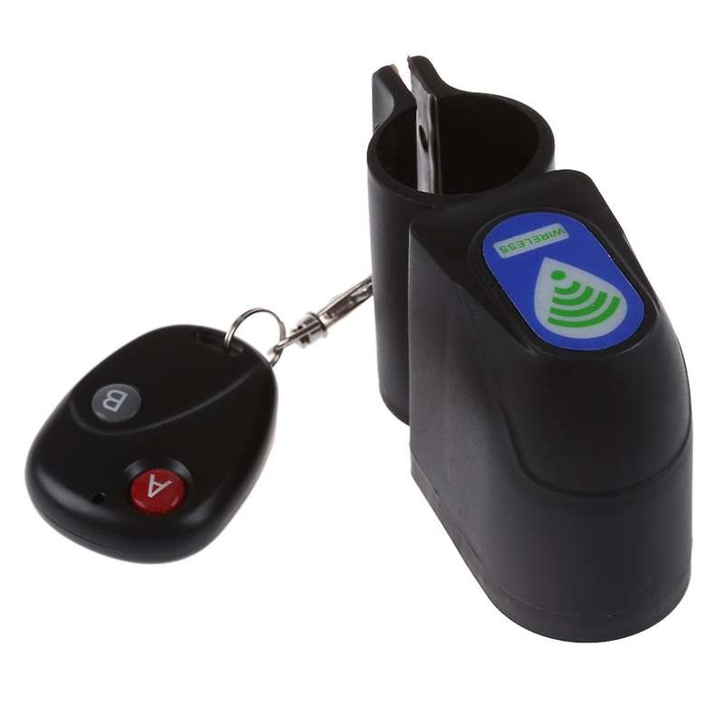 Anti-theft Lock Bike Bicycle Security Vibration Alarm Wireless Remote Control