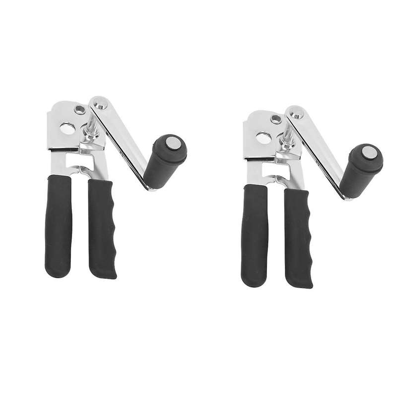 Anual Can Opener, Cut Safe Can Opener Stainless Steel Can Opener Side Cut Can Opener Hand Crank Can