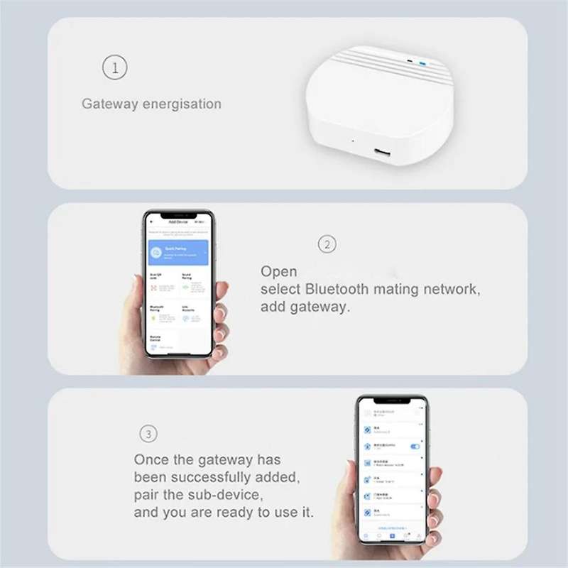 App Zigbee 3.0 Gateway Hub Smart Home Automation Device WiFi Wireless Bridge Voice Control Works for