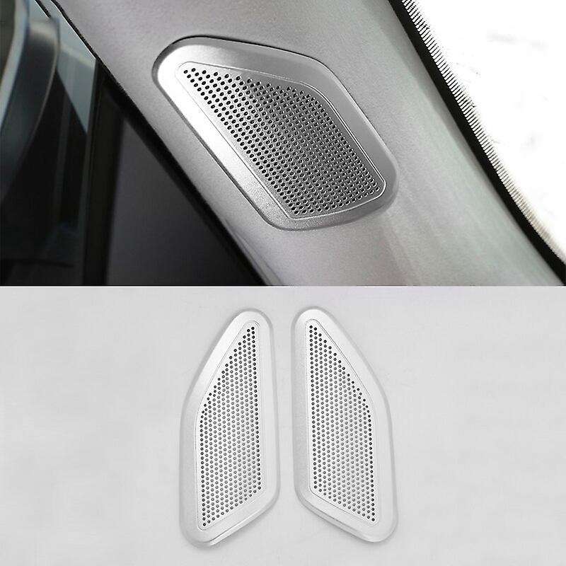 A-Pillar Sound Horn Speaker Cover Chrome Trim for 2017-2018