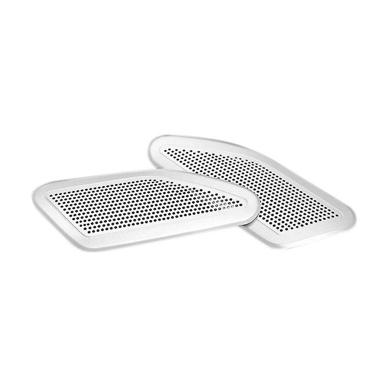 A-Pillar Sound Horn Speaker Cover Chrome Trim for 2017-2018