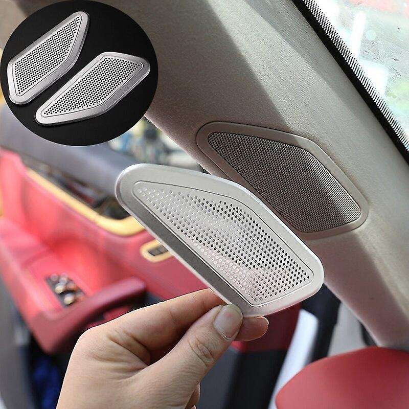 A-Pillar Sound Horn Speaker Cover Chrome Trim for 2017-2018